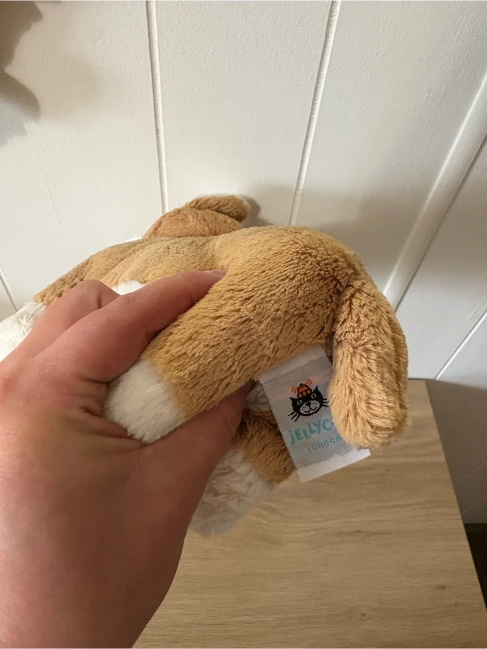 Jellycat Betty Corgi Plush - Cream & Tan